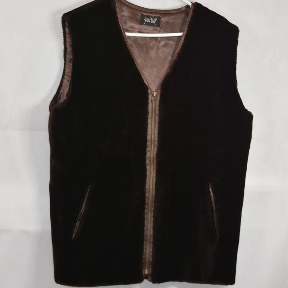 Faux Mouton Vest SZ L/XL - Picture 2 of 6